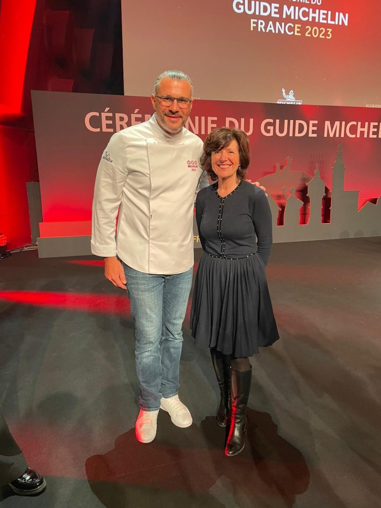 Chef Glenn Viel et Sénatrice Laurence Muller-Bronn