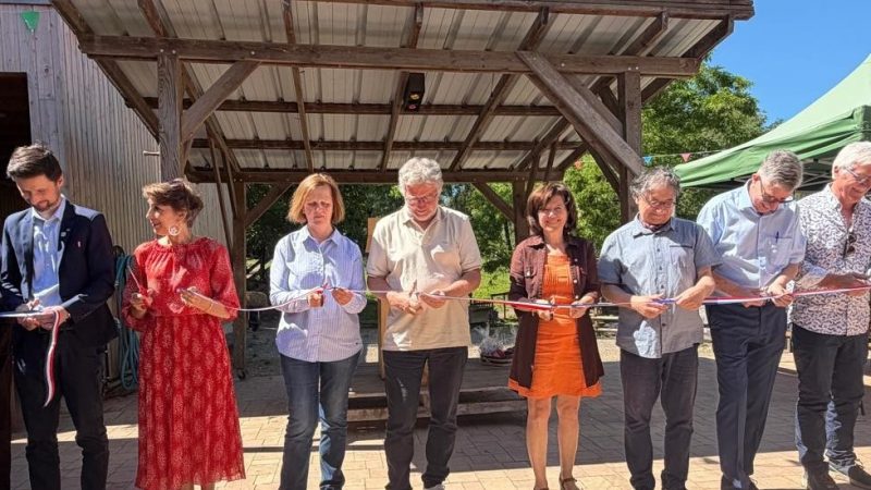 Inauguration de la ferme AGF rénovée à Rhinau
